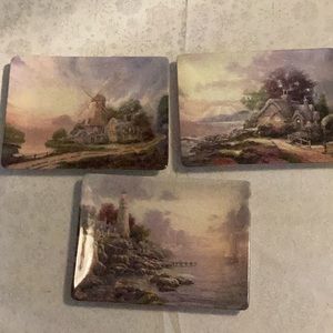 Thomas Kinkade ceramic photos